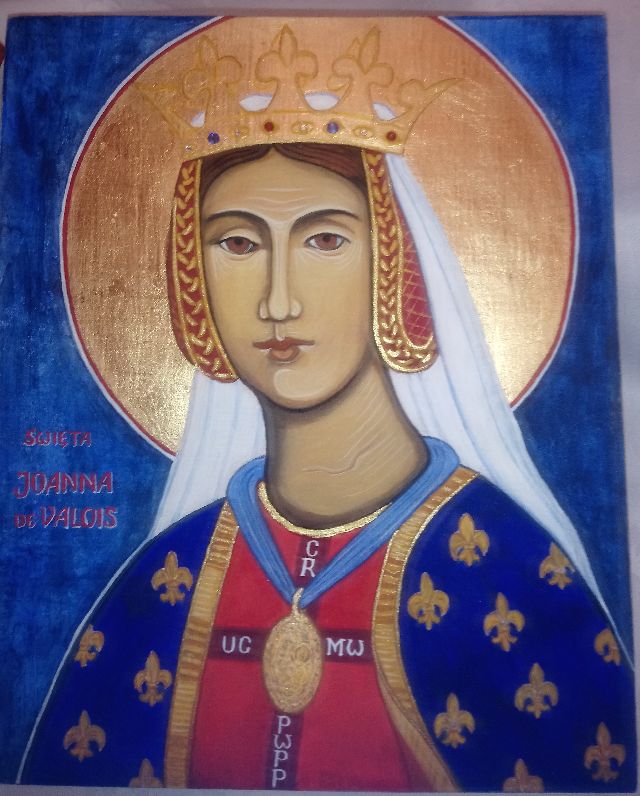 Un icône de Sainte Jeanne ! L'Annonciade