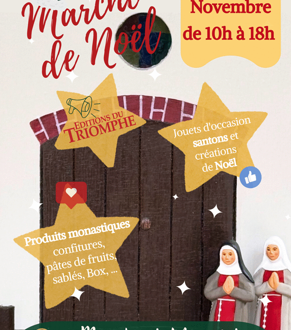 Vente de Noël les 20, 21 et 22 novembre à Saint Doulchard