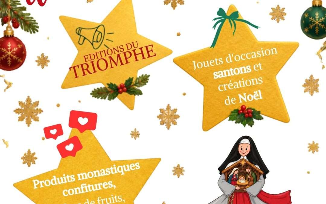 Vente de Noël les 19, 20 et 21 novembre à Saint Doulchard